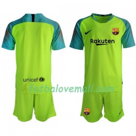 Levné FC Barcelona Brankářské Dětské Domácí Fotbalové dresy 2019/20 Krátký Rukáv